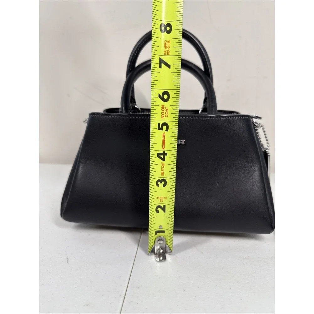 Coach Zuri MINI Crossbody‎ Silver/Black CM186 Hang Tag And Strap Included
